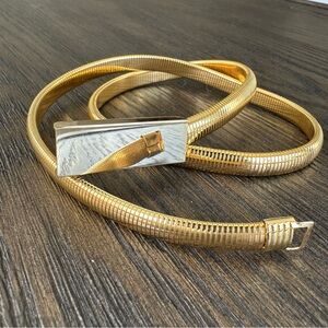 Vintage Gold Belt